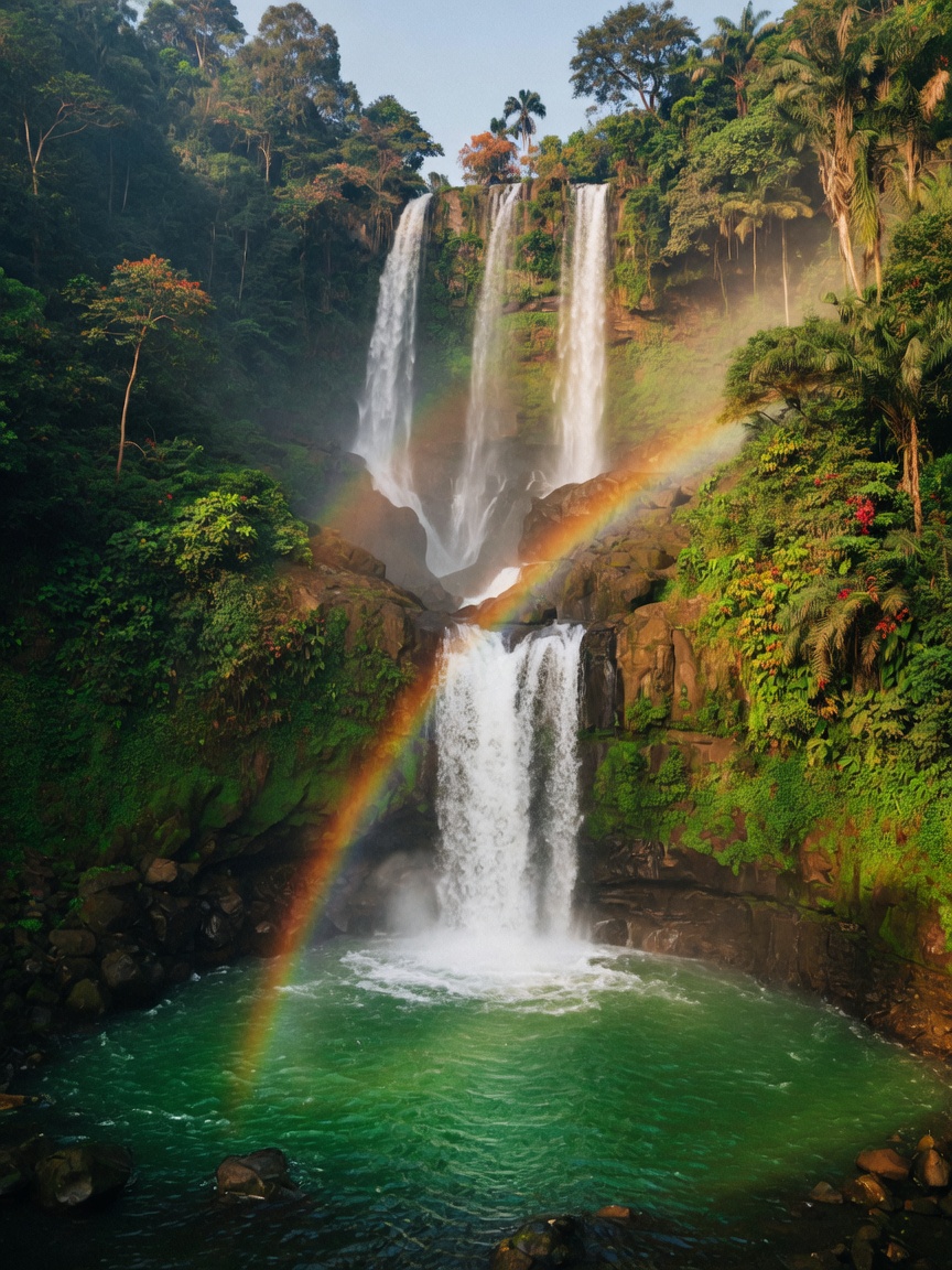 Wli Falls — Volta Region · Ghana’s highest waterfall